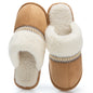 MAXTOP Fuzzy House Slippers for Women With Memory Foam Indoor Warm Gifts